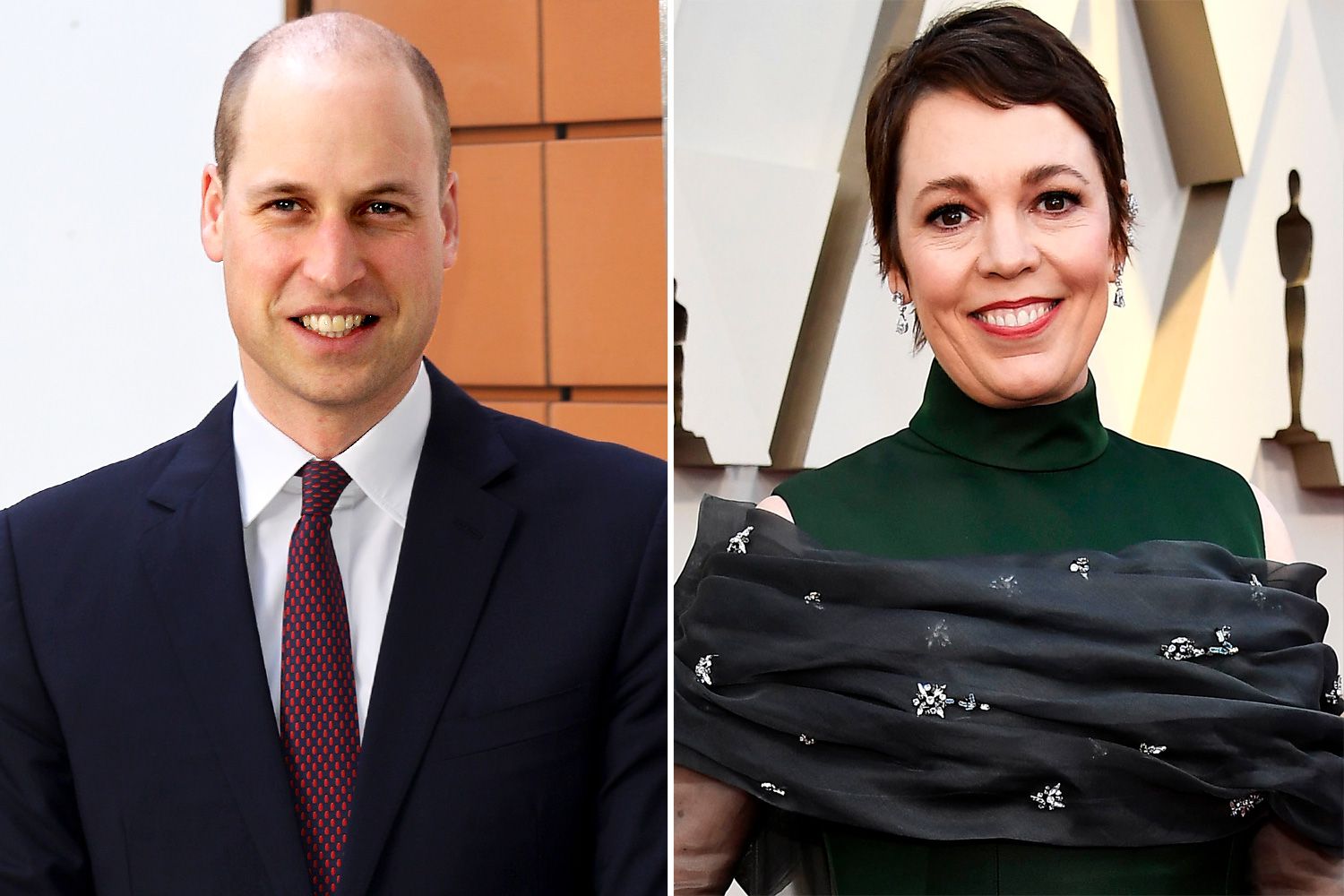 William, Duke of Cambridge and Olivia Coleman