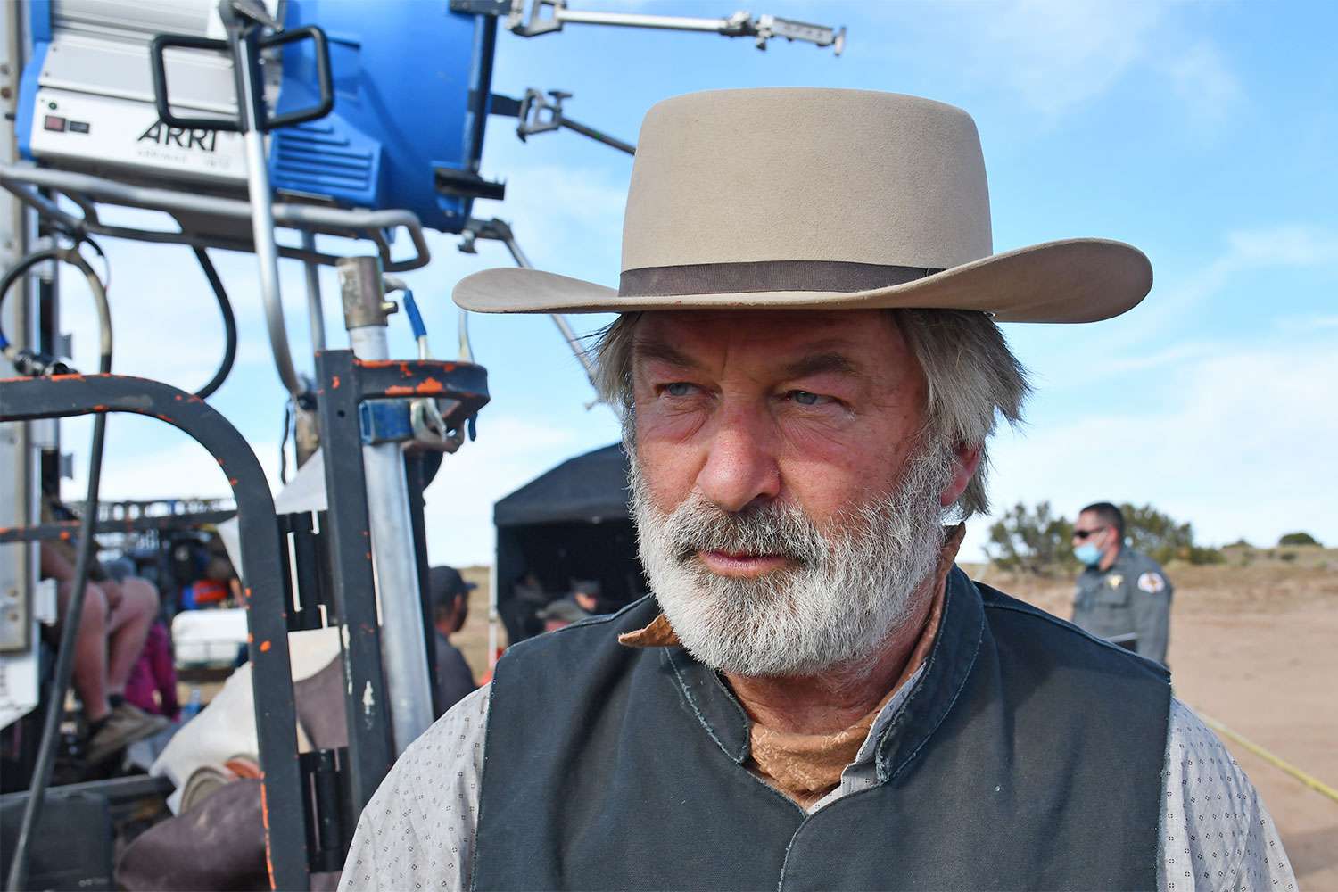 Credit: Courtesy of Santa Fe County Sheriff's Office. Alec Baldwin Seen Holding Gun Used in Rust Shooting in Newly Released Footage from Investigation