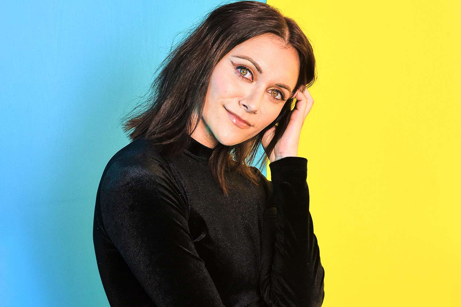 Alyson Stoner visits the #IMDboat official portrait studio at San Diego Comic-Con 2022 on The IMDb Yacht on July 23, 2022