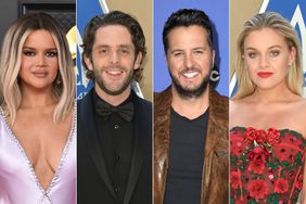 kelsea ballerina, maren morris, thomas rhett and luke bryan