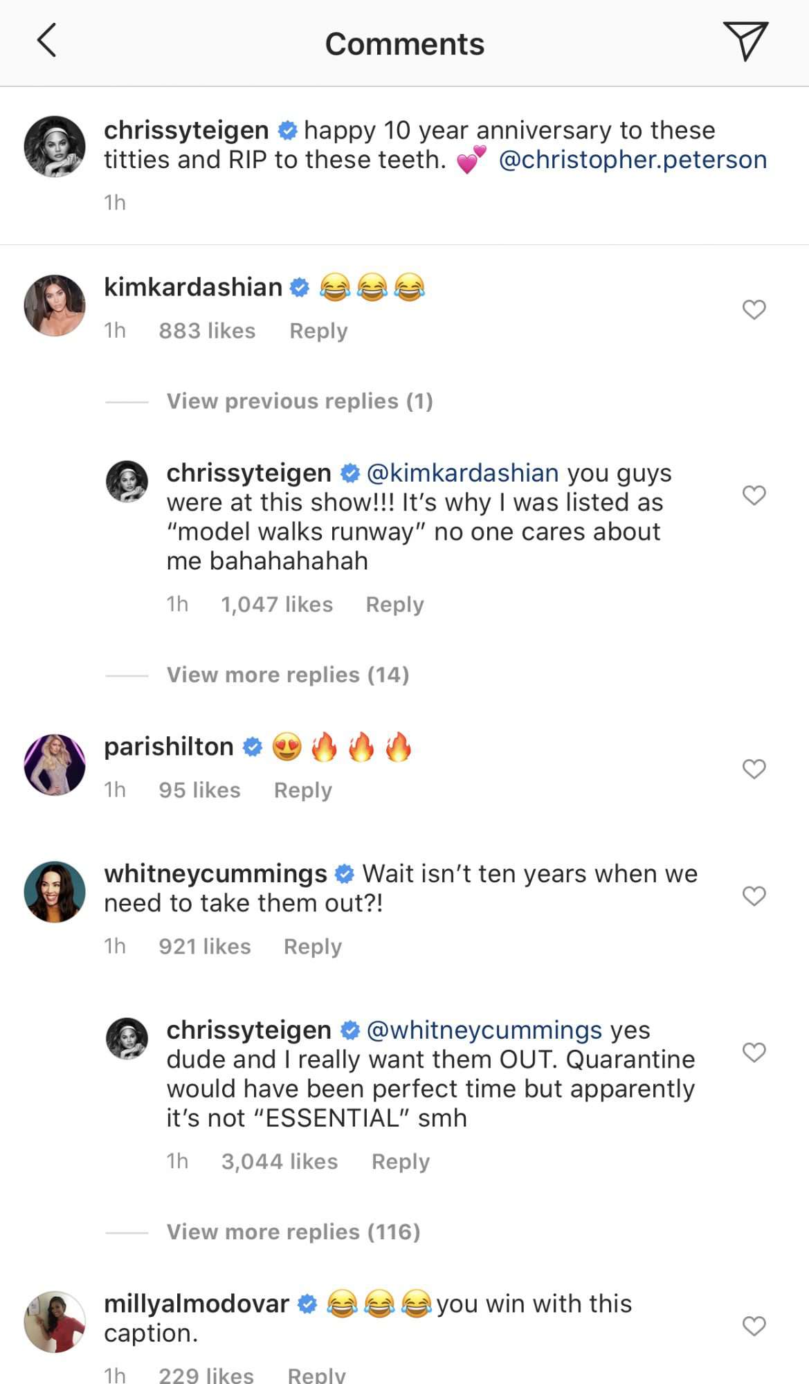 Chrissy Teigen/Instagram