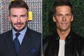 David Beckham, Tom Brady