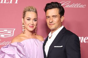 Katy Perry and Orlando Bloom attend Variety's Power of Women Presented by Lifetime at Wallis Annenberg Center for the Performing Arts on September 30, 2021 in Beverly Hills, California.