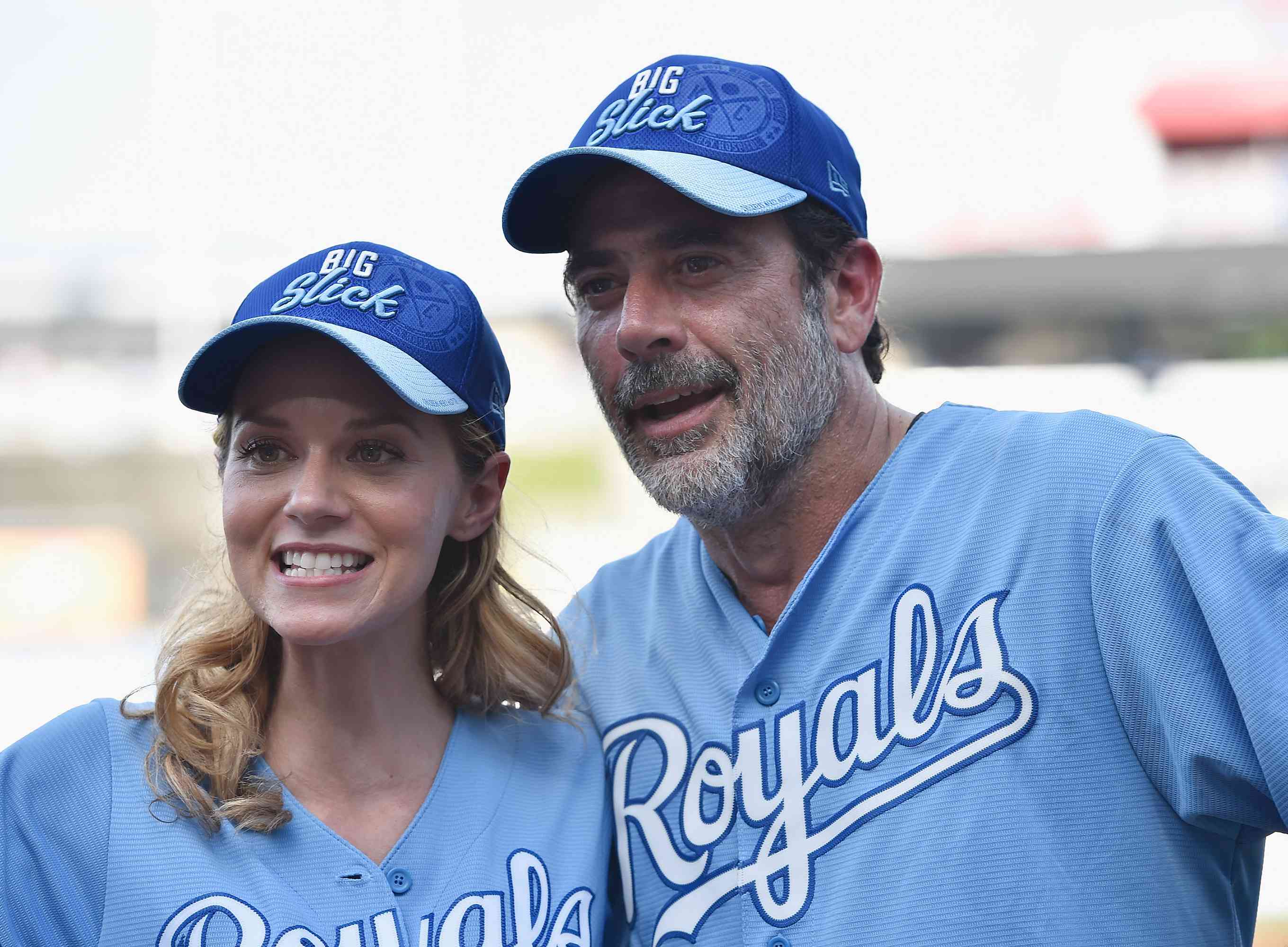 Jeffrey Dean Morgan and Hilarie Burton 