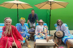 Tom Brady Poses with Costars Jane Fonda, Rita Moreno, Lily Tomlin and Sally Field