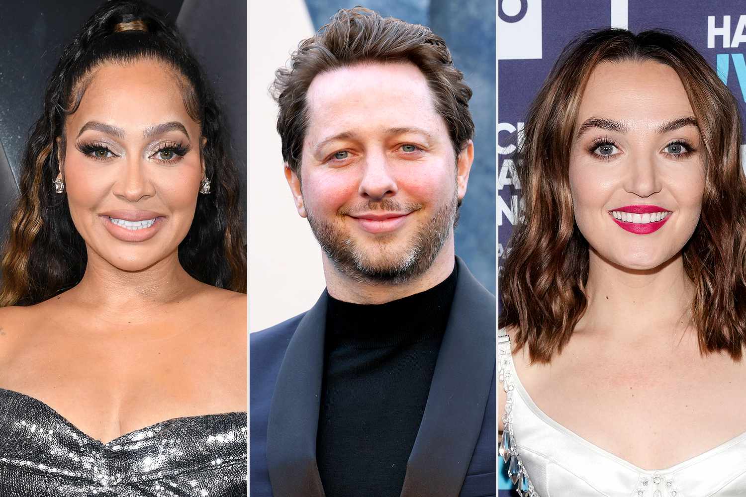 LA LA ANTHONY, DEREK BLASBERG, AND CHLOE FINEMAN