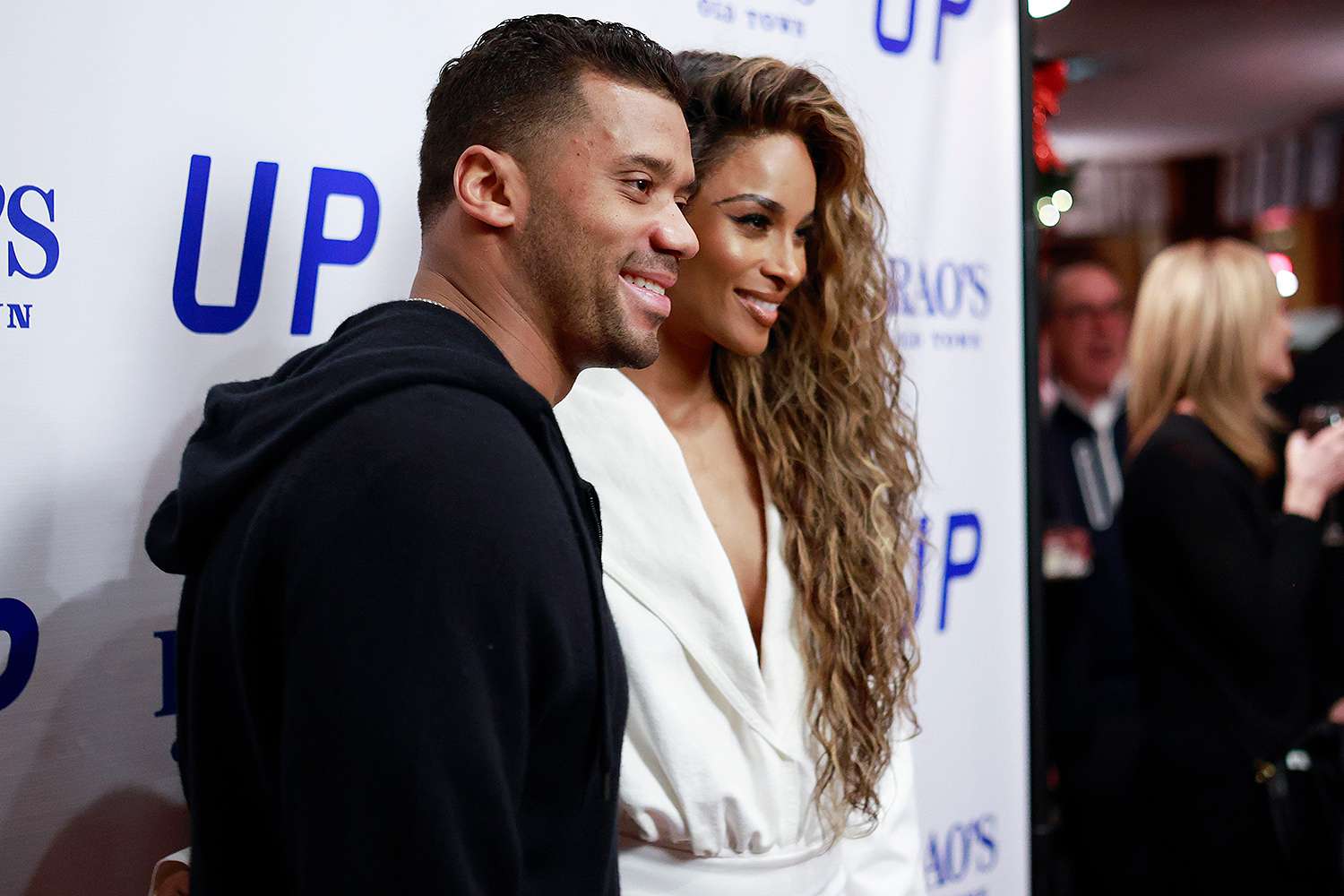 Ciara and Russell Wilson