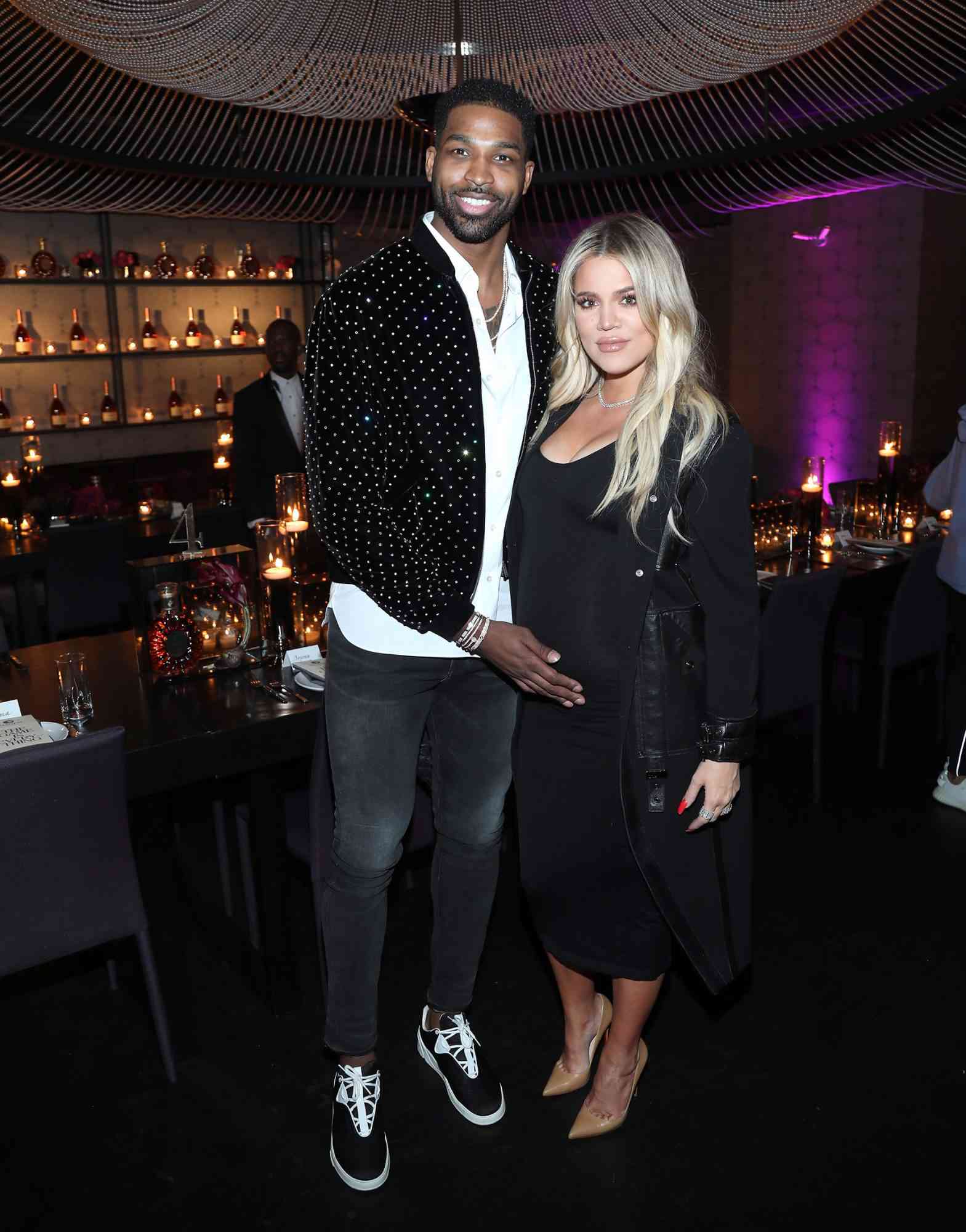 Tristan Thompson and Khloe Kardashian