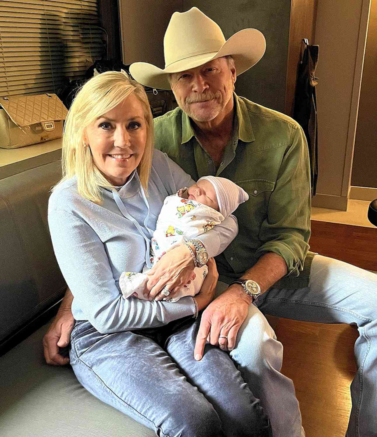 Alan Jackson Is a Grandfather! Daughter Ali and Husband Sam Welcome a Baby Boy