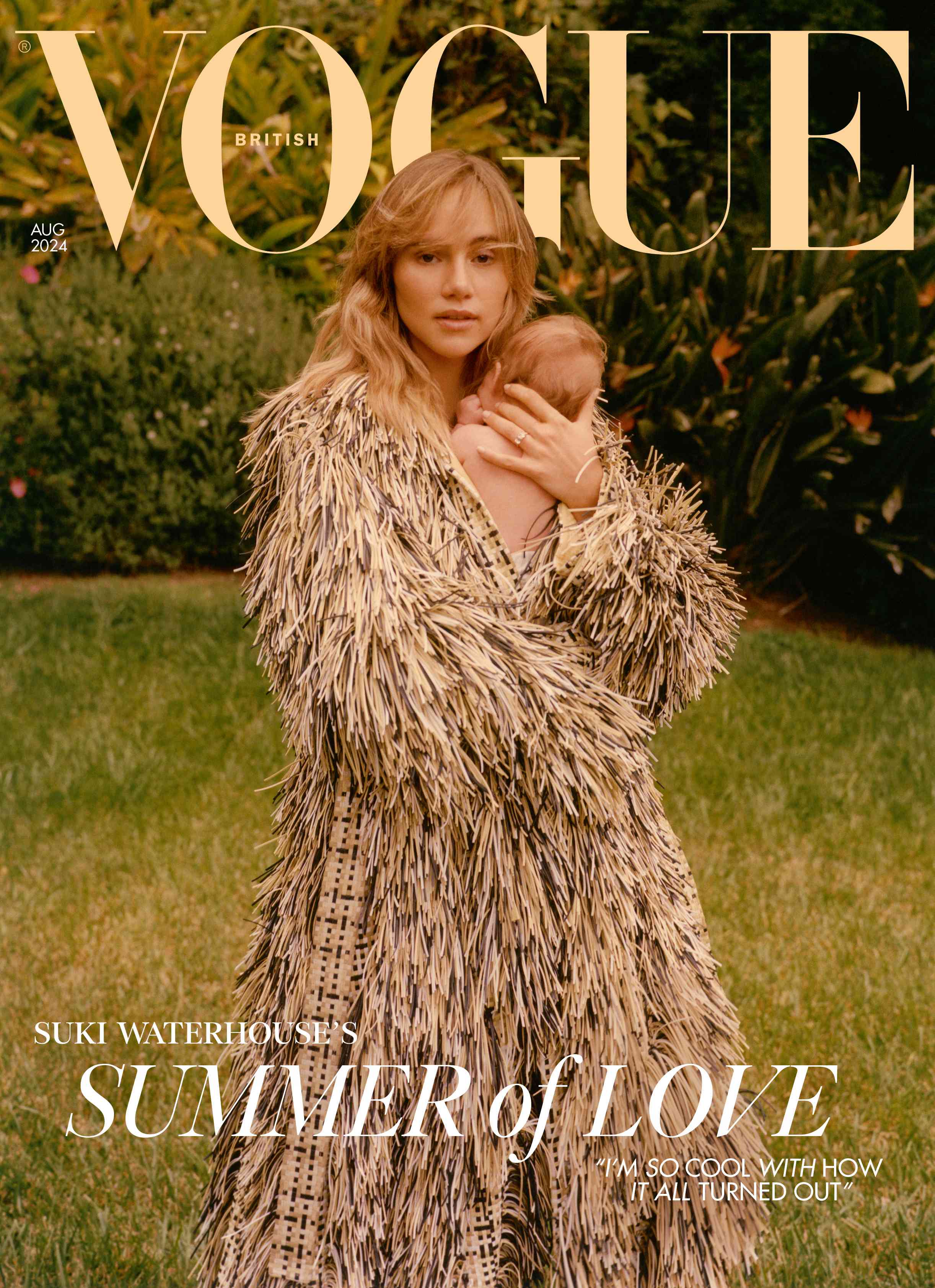 suki waterhouse is the cover star of british vogue