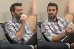 Derek Peth eats Brie like a sandwich