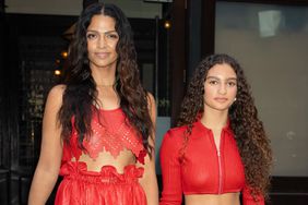 Camila Alves McConaughey and Vida McConaughey are seen on June 06, 2024 in New York City