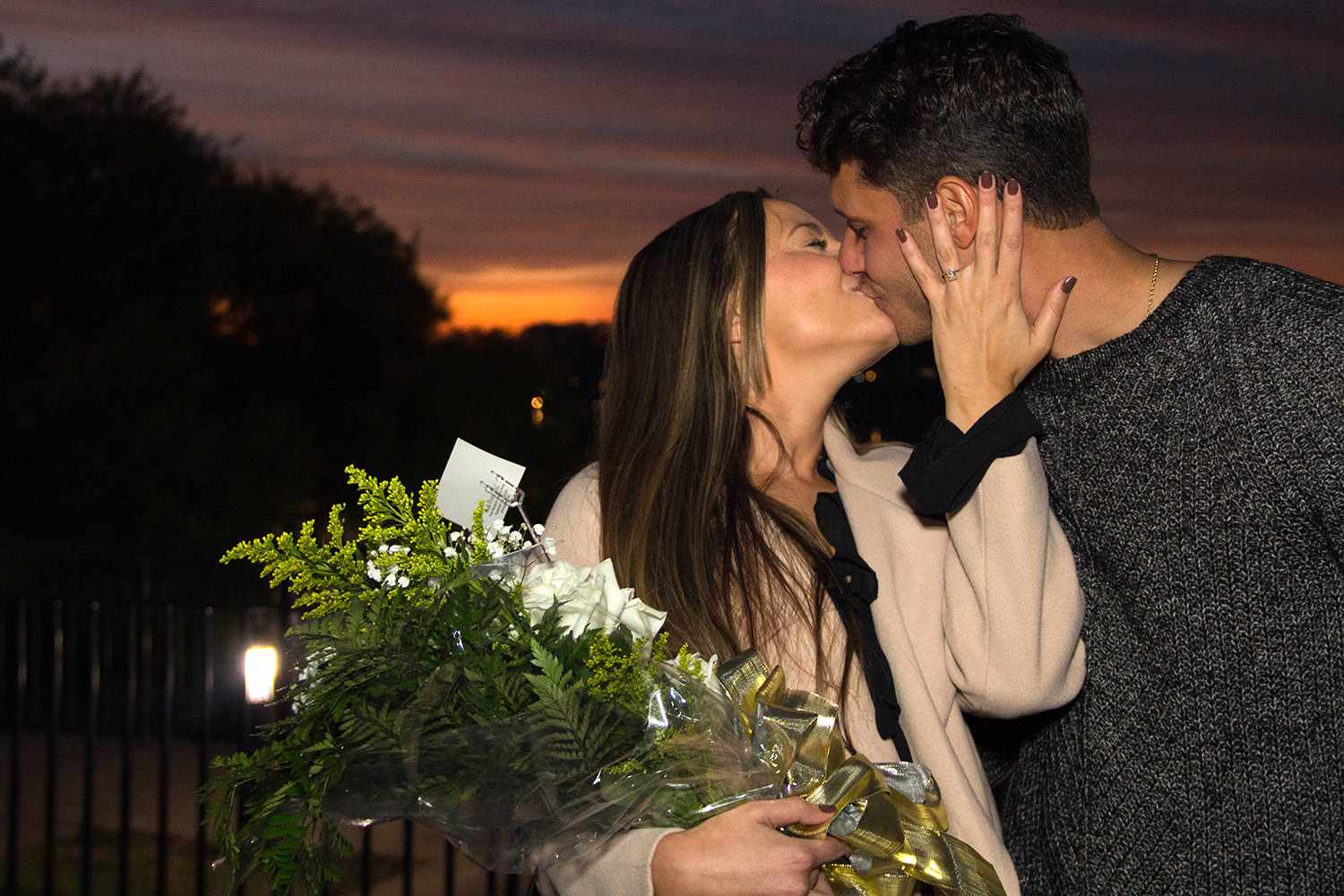 Cody Calafiore and Christie Laratta engaged