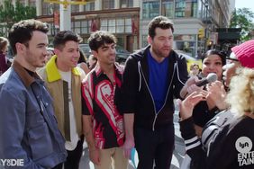 Billy on the Street with THE JONAS BROTHERS!!!!!