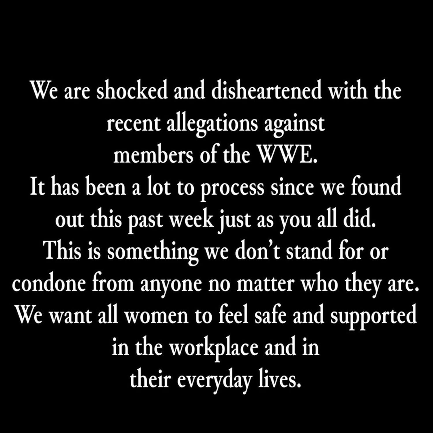 Nikki and Brie Garcia Say They are Shocked and Disheartened by WWE Sexual Assault and Trafficking Claims