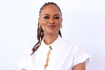 Director Ava DuVernay attends a photocall for "Origin" at the 80th Venice International Film Festival on September 06, 2023 in Venice, Italy