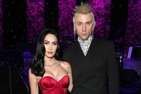 LOS ANGELES, CALIFORNIA - FEBRUARY 04: (L-R) Megan Fox âand Machine Gun Kelly attend the Pre-GRAMMY Gala & GRAMMY Salute to Industry Icons Honoring Julie Greenwald and Craig Kallman on February 04, 2023 in Los Angeles, California. (Photo by Kevin Mazur/Getty Images for The Recording Academy)