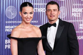 Katy Perry and husband Orlando Bloom arrive at the 10th Annual Breakthrough Prize Ceremony held at the Academy Museum of Motion Pictures