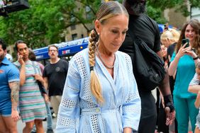 Sarah Jessica Parker wearing an Eyelet Dress 