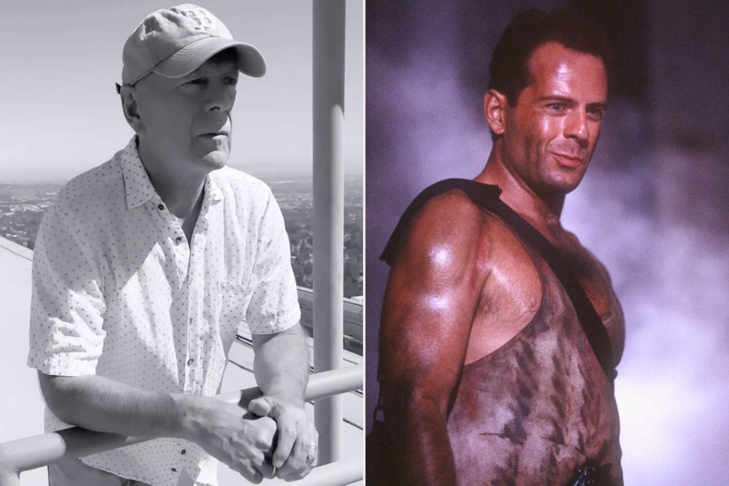 Yippee Ki Yay! Bruce Willis Revisits Die Hard's Nakatomi Plaza 34 Years Later. https://www.instagram.com/p/CgDlsmAj4Wv/ . Editorial use only. No book cover usage. Mandatory Credit: Photo by Moviestore/Shutterstock (5695281d) Bruce Willis Die Hard - 1988