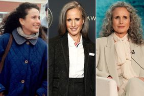 Andie MacDowell hair evolution