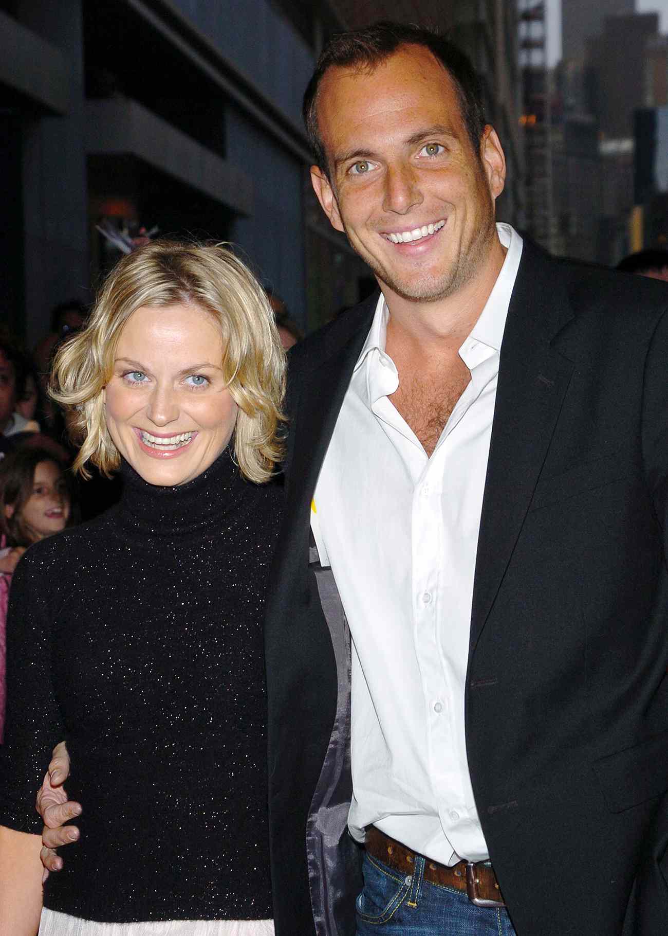 Amy Poehler and Will Arnett during Mean Girls New York Premiere at Loews Lincoln Square Theatre in New York City, New York, United States.