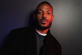 Marlon Wayans poses at The Apollo Theater on November 11, 2023 in New York City. 