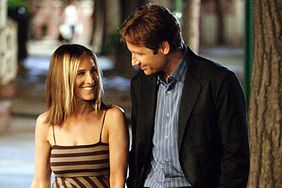 Sarah Jessica Parker and David Duchovny on Sex and the City