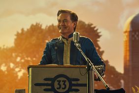 Kyle MacLachlan as Overseer Hank in 'Fallout'.