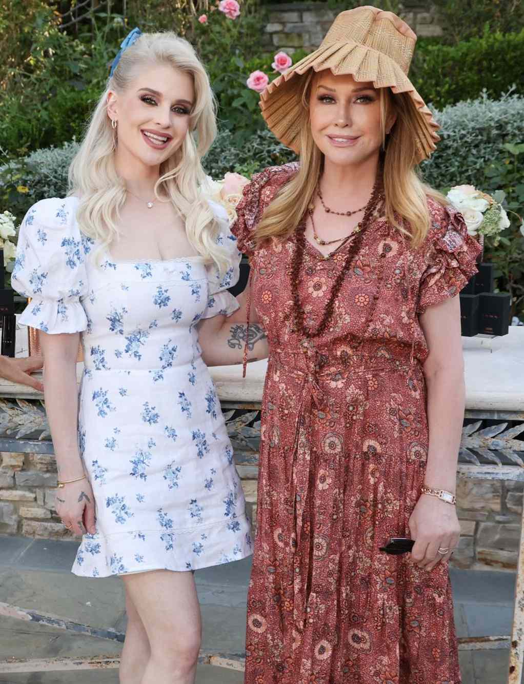 Kelly Osbourne and Kathy Hilton A day of beauty & wellness hosted by Kathy Hilton and Lucy Goff, founder of LYMA, Los Angeles, California - 25 Jun 2024
