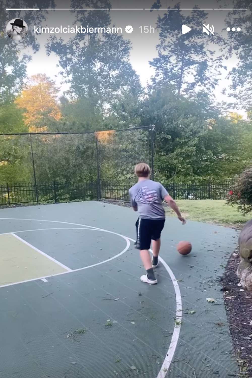 Kim Zolciak-Biermann Basketball Court 