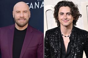 John Travolta, Timothee Chalamet 