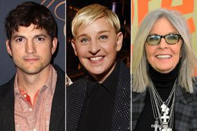 Ashton Kutcher; Ellen DeGeneres; Diane Keaton