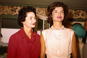 Ladybird Johnson and Jacqueline Kennedy