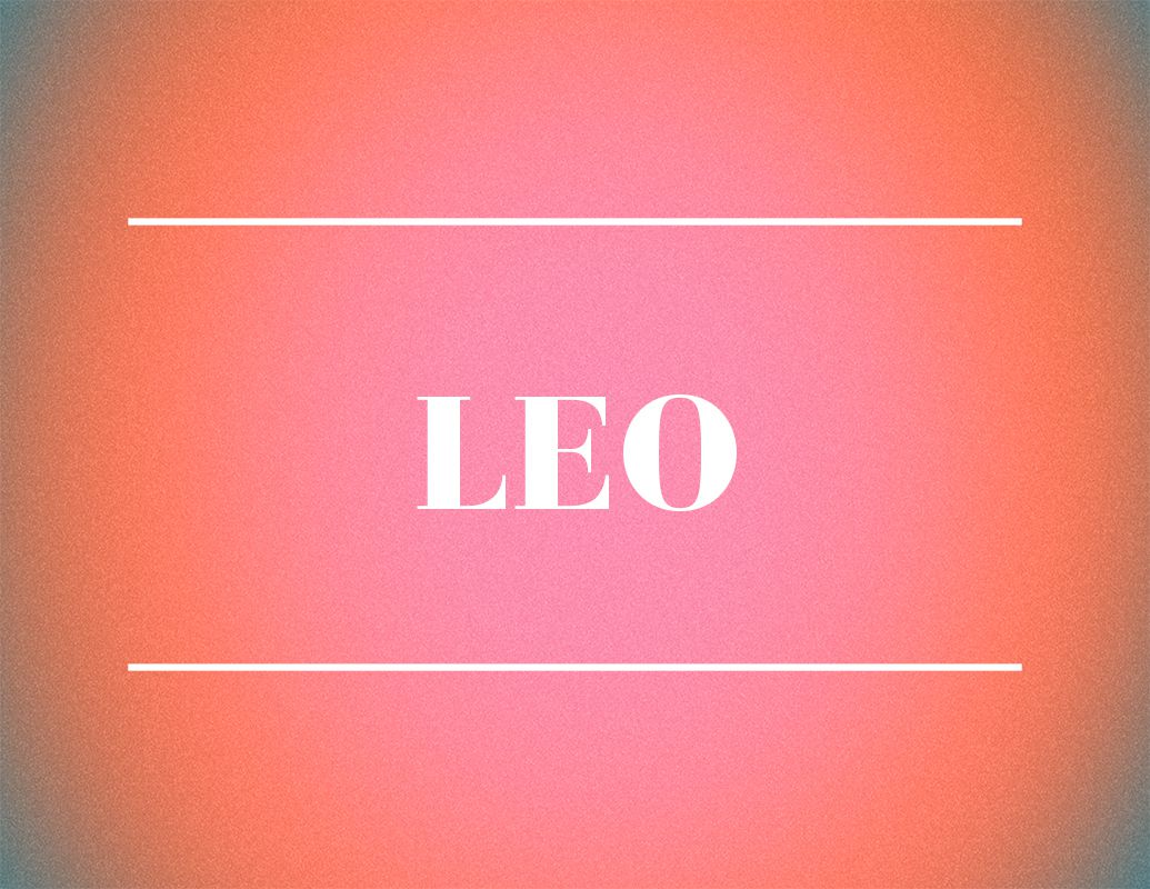 leo zodiac sign design