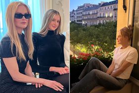 Nicole Kidman and daughter Sunday Rose in Paris