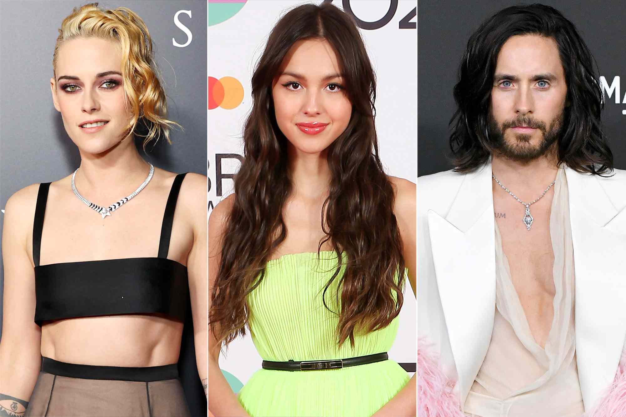 Kristen Stewart, Olivia Rodrigo, Jared Leto