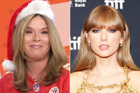 Jenna Bush Hager announces role in Hallmark movie on the Today Show; Taylor Swift attends 'In Conversation With... Taylor Swift' during the 2022 Toronto International Film Festival at TIFF Bell Lightbox on September 09, 2022 in Toronto, Ontario