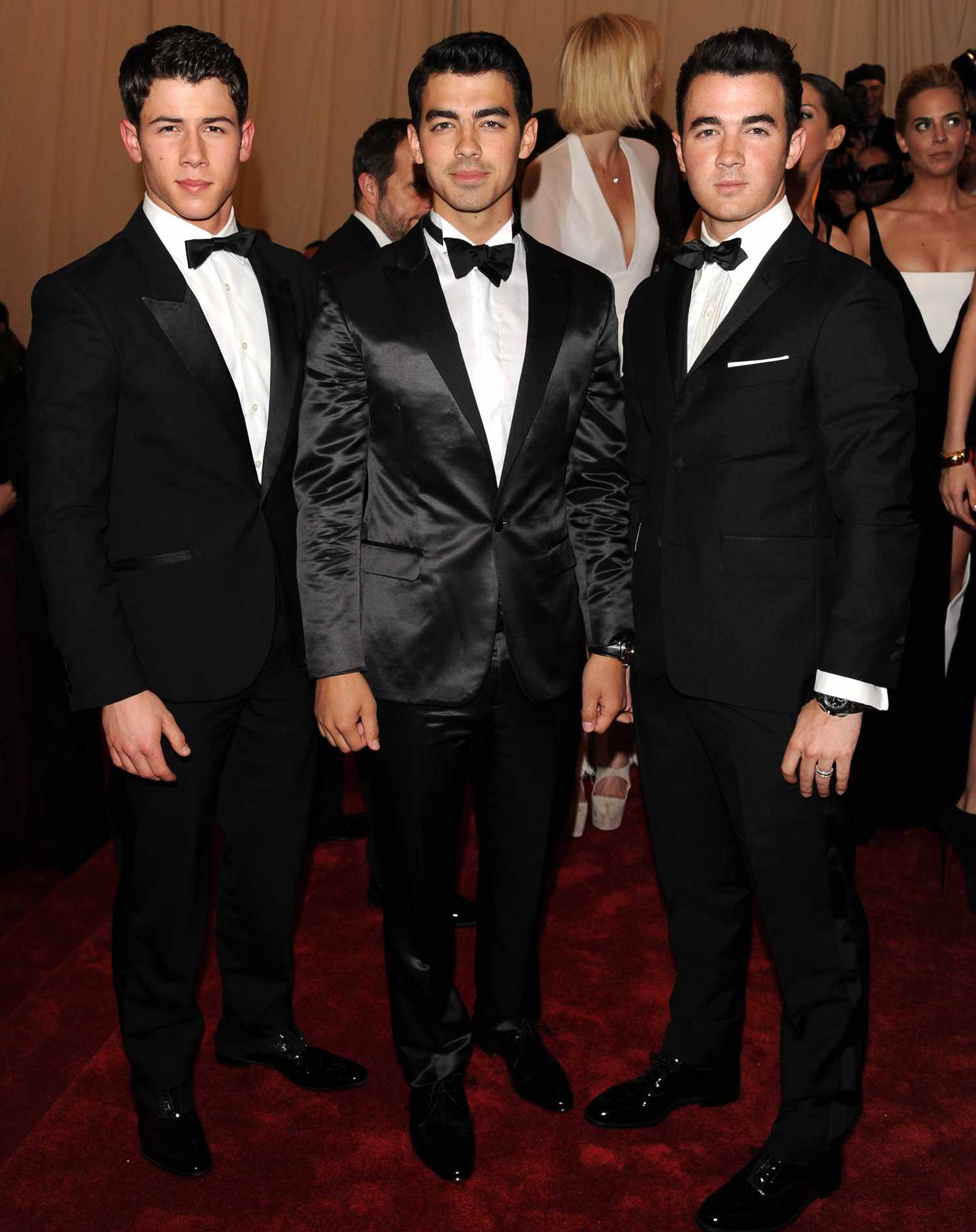 Kevin Jonas, Nick Jonas, Joe Jonas - Jonas Brothers Costume Institute Gala Benefit, celebrating 'Schiaparelli and Prada: Impossible Conversations'