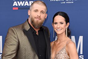 Brantley Gilbert and Amber Cochran attend the 54th Academy of Country Music Awards on April 07, 2019 in Las Vegas, Nevada. 