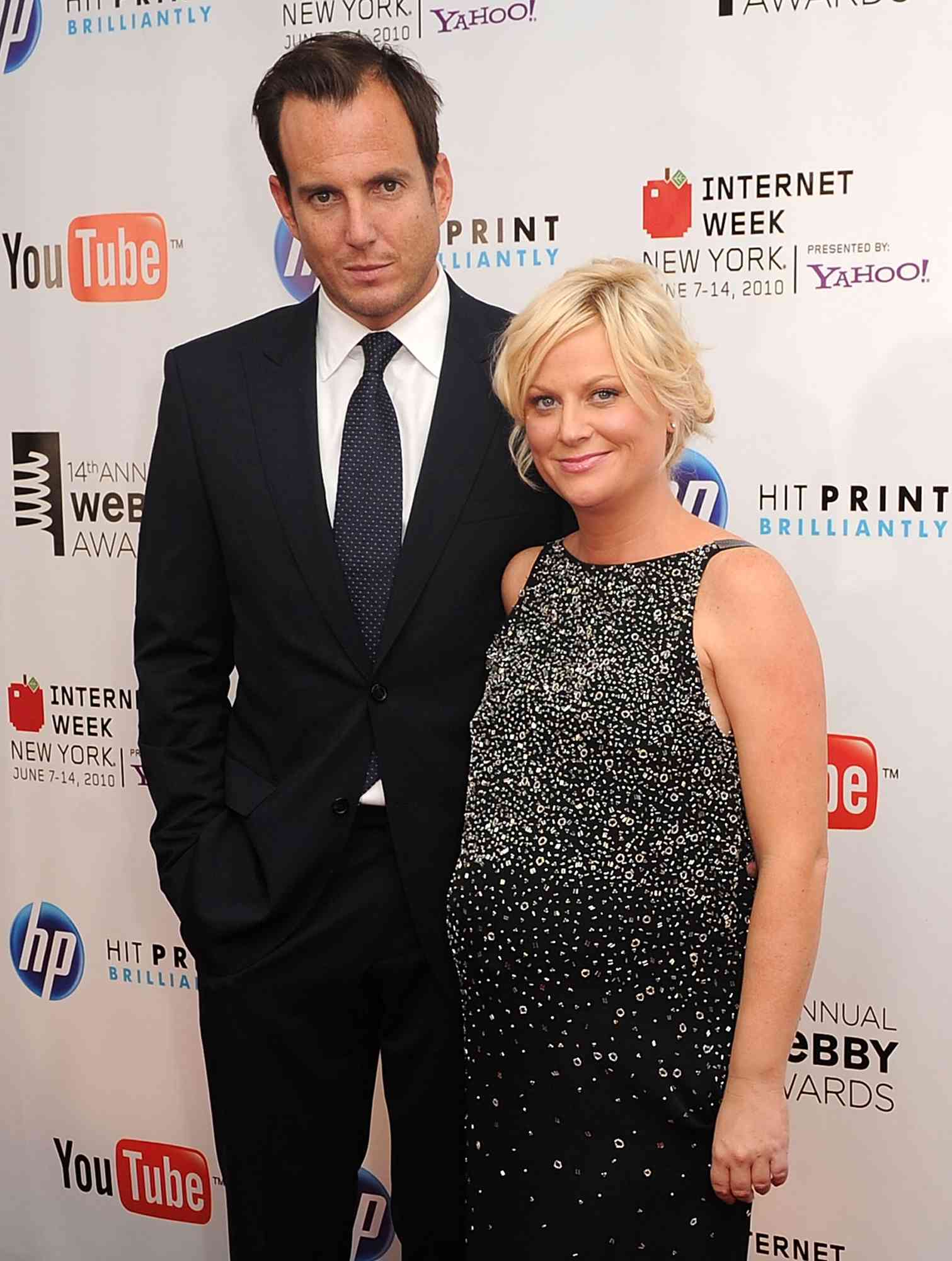 Will Arnett and Amy Poehler attend the 14th Annual Webby Awards at Cipriani, Wall Street on June 14, 2010 in New York City