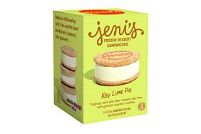Jeni's Splendid Ice Creams Sandwiches Key Lime Pie.