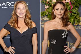 Jill Zarin attends the 2021 ACE Awards at Cipriani 42nd Street on November 02, 2021 in New York City. (Photo by Jamie McCarthy/Getty Images); Bethenny Frankel arrives at the Walt Disney Television Emmy Party on September 22, 2019 in Los Angeles, California. (Photo by Gregg DeGuire/Getty Images)