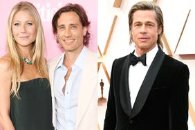 Gwyneth Paltrow (L) and Brad Falchuk attend Netflix's "The Politician" Season One Premiere at DGA Theater on September 26, 2019 in New York City. (Photo by Dimitrios Kambouris/Getty Images for Netflix) ; HOLLYWOOD, CALIFORNIA - FEBRUARY 09: Brad Pitt arrives at the 92nd Annual Academy Awards at Hollywood and Highland on February 09, 2020 in Hollywood, California. (Photo by Steve Granitz/WireImage)