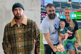 Travis Kelce Jason Kelce Kylie Kelce family