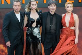 Matt Damon, Emily Blunt, Cillian Murphy and Florence Pugh attend the UK premiere of 'Oppenheimer'