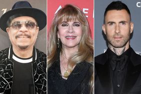 Ice-T, Stevie Nicks, Adam Levine