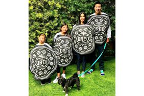 Lisa Ling Celebrates with Her Family in Sweet Matching Oreos Halloween Costumes