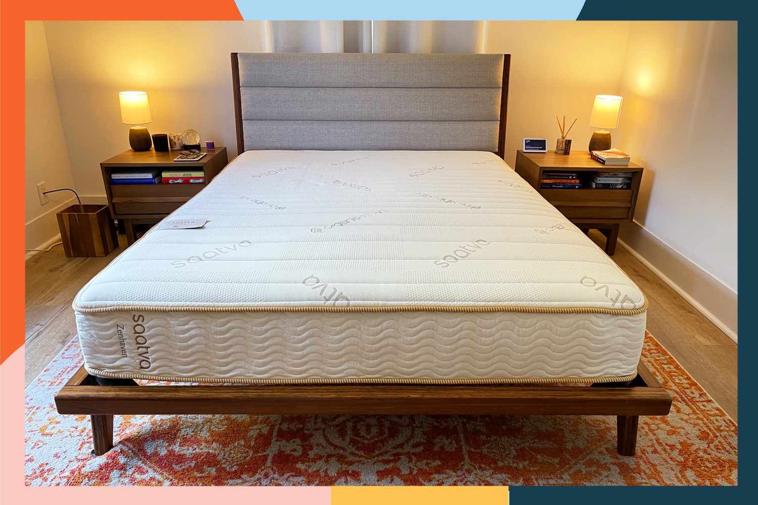 One of the best mattresses for back pain on a bed frame