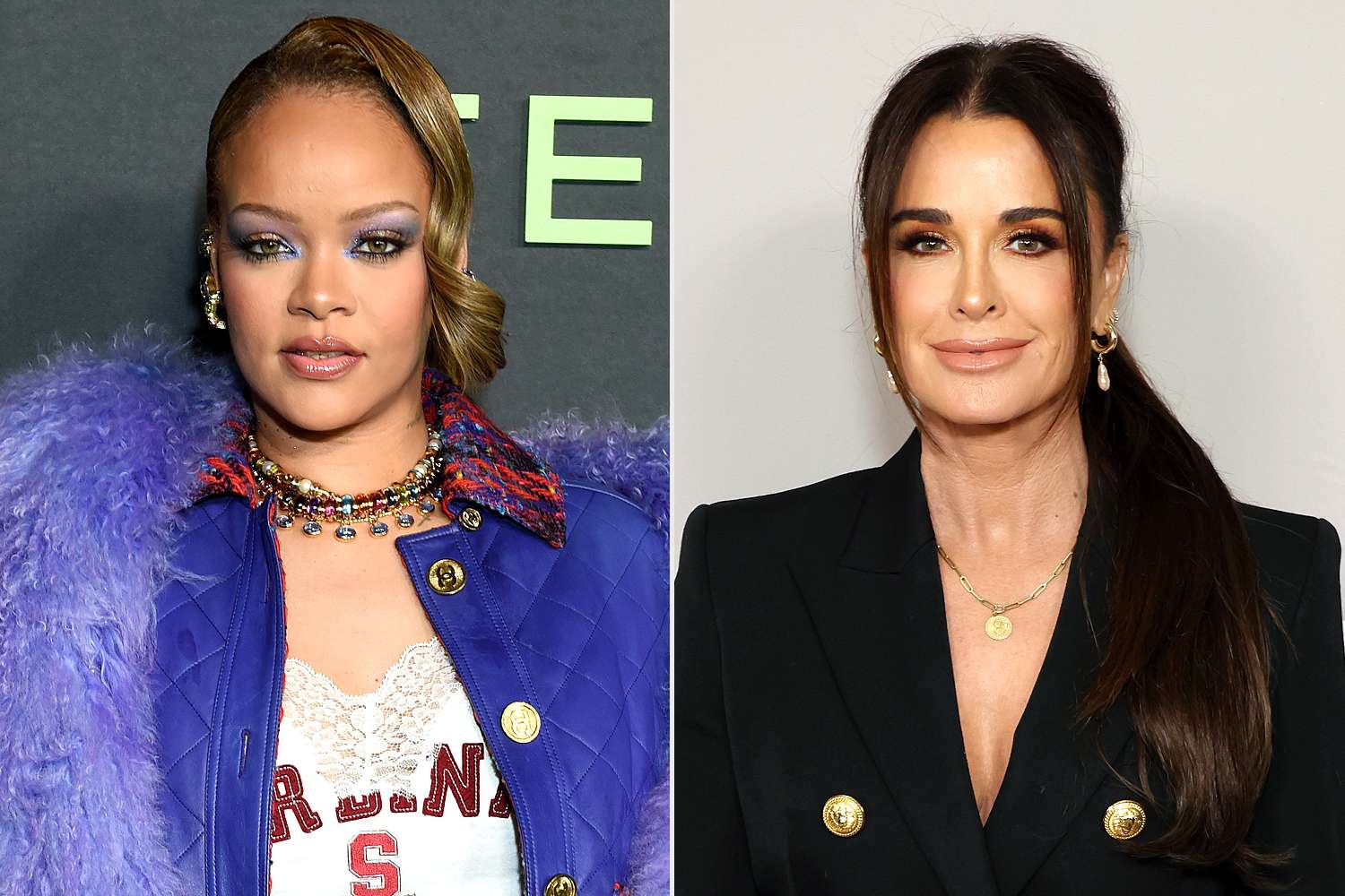 Rihanna Meets Kyle Richards While Shopping in Aspen with ASAP Rocky and Mauricio Umansky